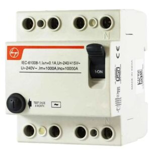 L&T BG404030 RCCB 40A 4 Pole 300mA