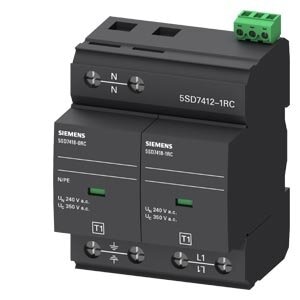 Siemens  SPD Type 1, 1P+N 240V AC Uc 350V Module Width 4 5SD74121RC