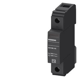 Siemens  SPD Surge Arrester Type 2, 1P 240V AC Uc 335V AC Module Width 1 5SD74610RC