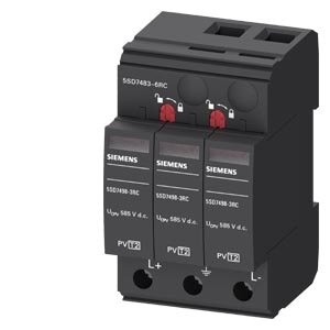 Siemens  SPD Type 2, 3P fuer UCPV 1170V DC Module Width 3 5SD74836RC