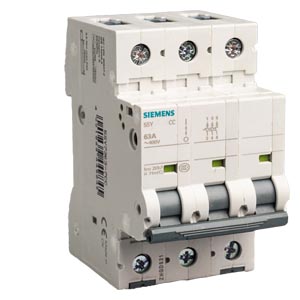Siemens 5SP43808RC 80A 3 Pole D Curve MCB PM300