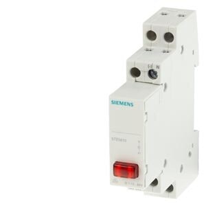 Siemens 5TE5804 Indicator light 1 lamp 230 V Red for long supply line