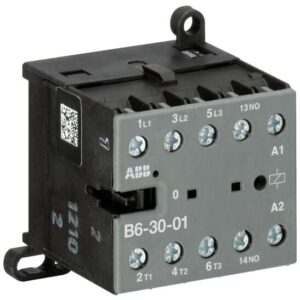 ABB  B6-30-10-80 9A 1NO 3 Pole Mini Contactor 220-240V 40-450Hz GJL1211001R8100