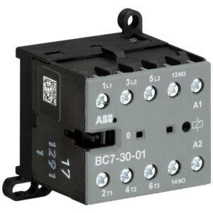 ABB  BC7-30-10-01 9A 1NO 3 Pole Mini Contactor 24VDC GJL1313001R0101