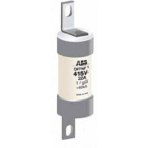ABB  HRC Fuse, BS Type, 100 A, 415 V, 80 KA Offset Blade 1SCA107809R1001 (Pack Of 10)