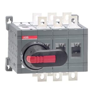 ABB  160A 3 Pole CHANGE-OVER SWITCH OT160E03CP 1SYN022772R6510