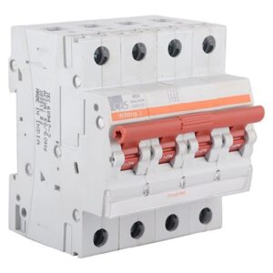 C&S Isolator 4 Pole 125A DC MCB WiNtrip2 CSMBS4ISO125