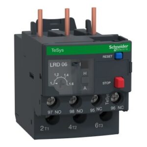 Schneider  1-1.6A 1 NO + 1 NC OverLoad Relay TeSys LRD LRD06