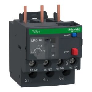 Schneider  9-13A 1 NO + 1 NC OverLoad Relay TeSys LRD LRD16