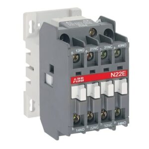 ABB  N22E 24V 50Hz / 24V 60Hz 6A 4 Pole 2NO + 2NC Contactor Relay 1SBH141001R8122
