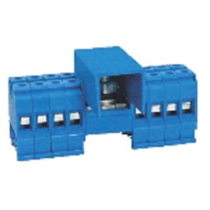 Elmex  Distribution Block, DBK 150-16 1x8, 800 V/IC-269 A, OG-76 A/IC-150 sq mm, OG-16 sq mm/IC-1.4 Nm, OG-1.2 Nm, Yellow (Pack of 4)