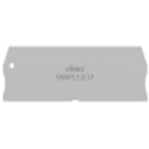Elmex  End Plate for DST 2.5 - 2C1P, DSMP 2C1P, Black (Pack of 100)