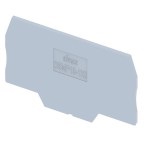 Elmex  End Plate for DST10-1X2, DSMP 10- 1x2, Red (Pack of 100)