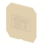 Elmex  End Plate for SUT 4 ES4 Grey (Pack of 100)
