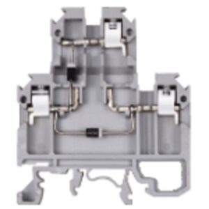Elmex  Component Housing, KUDD 4 CA2, Red (Pack of 100)