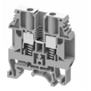 Elmex Make Spring Loaded Terminals, KULT 6, 1000 V/41 A/6 sq mm/1.4 Nm, Grey