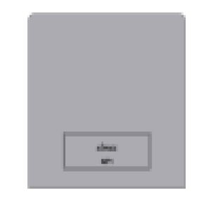 Elmex  End Plate for MBT 4 MP1 Red (Pack of 100)