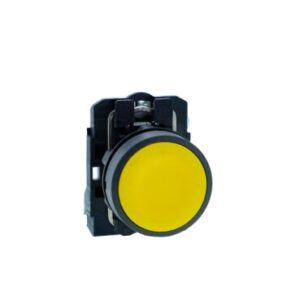 Schneider Make Yellow, Push button Harmony XB5 XB5AA51N