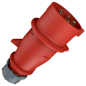 Mennekes CEE Plug AM-TOP with screw terminal and single part body, 16A, 3+N+E Pole, 400V 3