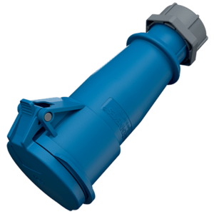 Mennekes CEE Connector AM-TOP with screw terminal and single part body, 32A, 2+E Pole, 230V 522