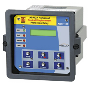 ASHIDA ADR112E Non Communicable Numerical neutral displacement Capacitor Protection relay.